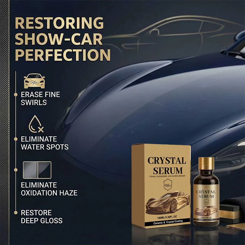 💎 Buy 5 Get 5 Free!💝Ceramic Car Coating Kit - Deep Gloss. 9H+ Hardness & Extreme Hydrophobic Sh