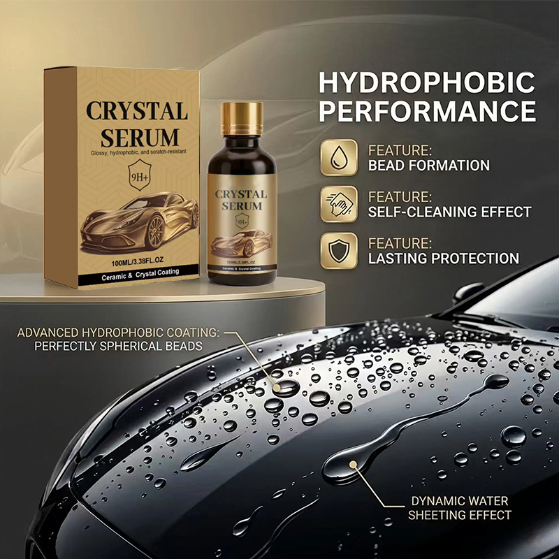 💎 Buy 5 Get 5 Free!💝Ceramic Car Coating Kit - Deep Gloss. 9H+ Hardness & Extreme Hydrophobic Sh