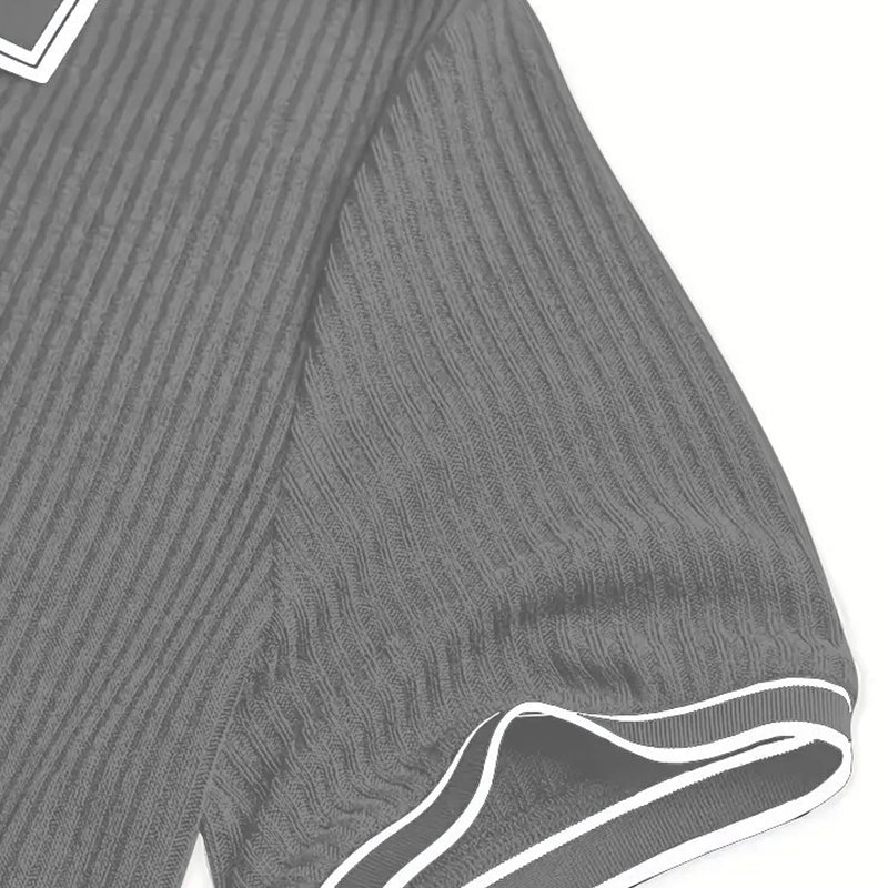 👕 40% OFF ! 🌞 Summer Casual Short Sleeve Polo Shirt – Breathable Fabric. Classic Fit & Perfect for Daily Wear 🏠