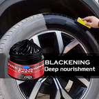 🚗 BUY 2 GET 1 FREE! ✨ Car Tire & Plastic Trim Renewal Paste – Restores Shine. Prevents Cracking & Easy Application 🛞