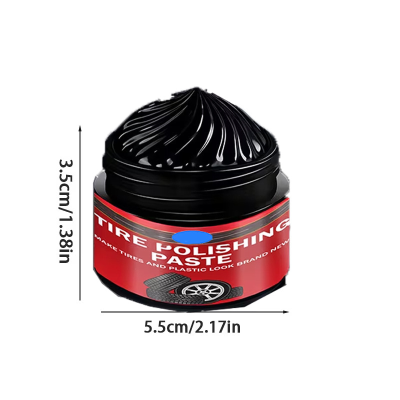 🚗 BUY 2 GET 1 FREE! ✨ Car Tire & Plastic Trim Renewal Paste – Restores Shine. Prevents Cracking & Easy Application 🛞