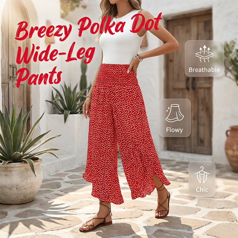 🔥 50% OFF Today! Women's Flowy High Waist Wide-Leg Pants – Slimming. Comfy & Chic
