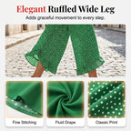 🔥 50% OFF Today! Women's Flowy High Waist Wide-Leg Pants – Slimming. Comfy & Chic