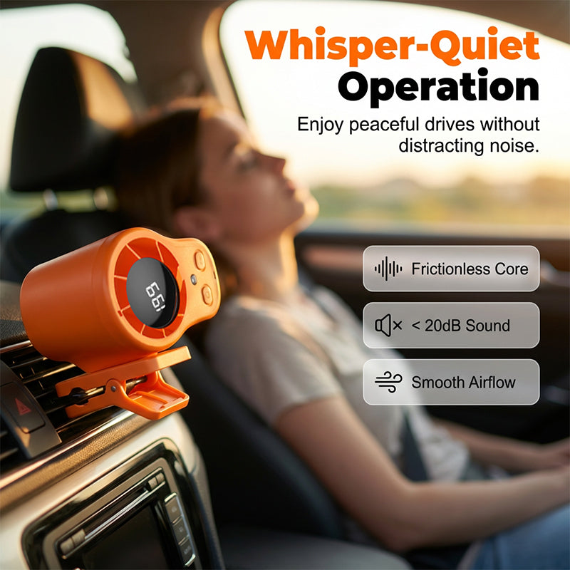 🔥Summer Sale 50% OFF🔥 Portable Hands-Free Cooling Fan with Smart LED Display