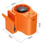 🔥Summer Sale 50% OFF🔥 Portable Hands-Free Cooling Fan with Smart LED Display