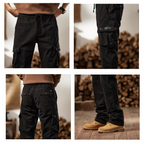👖 50% OFF NOW! 🛠️ Men's Cotton Cargo Tactical Pants – Multi-Pocket. Reinforced Construction & Adjustable Waist 🔧