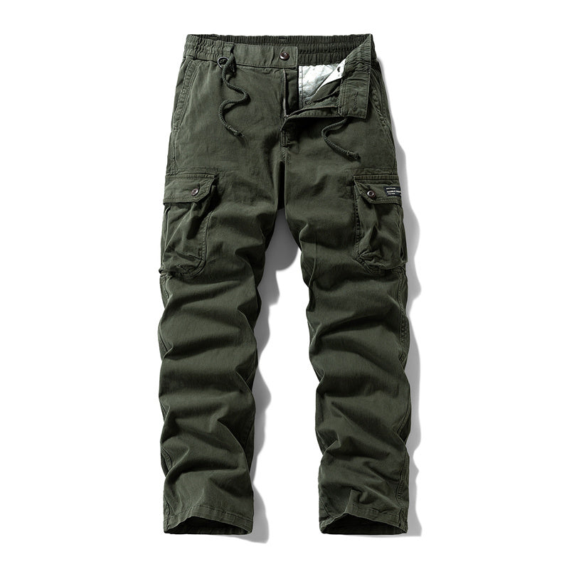 👖 50% OFF NOW! 🛠️ Men's Cotton Cargo Tactical Pants – Multi-Pocket. Reinforced Construction & Adjustable Waist 🔧
