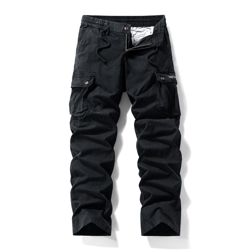 👖 50% OFF NOW! 🛠️ Men's Cotton Cargo Tactical Pants – Multi-Pocket. Reinforced Construction & Adjustable Waist 🔧