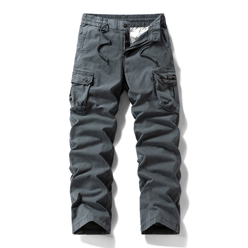 👖 50% OFF NOW! 🛠️ Men's Cotton Cargo Tactical Pants – Multi-Pocket. Reinforced Construction & Adjustable Waist 🔧