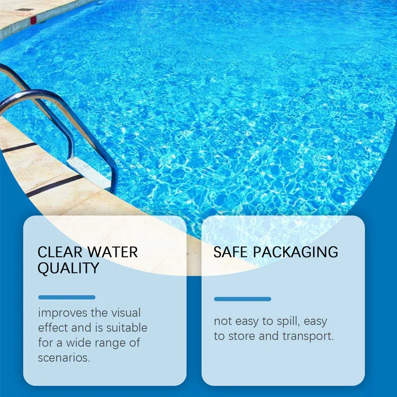 💧 Swimming Pool Purifying Liquid – Crystal Clear Water. Zero Hassle! ✨ Say goodbye to green water & harsh chemicals – just pure. fresh swimming every time. 🏊‍♂️💙