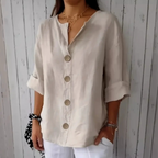 👚 40% OFF💥Women's Loose Fashion Button Top