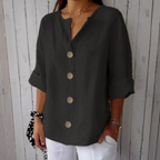 👚 40% OFF💥Women's Loose Fashion Button Top