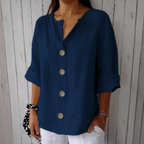 👚 40% OFF💥Women's Loose Fashion Button Top
