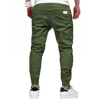 👖 50% OFF NOW! 🏃 Men's Casual Joggers – Drawstring Elastic Waist. Slim Fit & High Stretch – Perfect for All Seasons 🌧️
