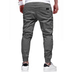 👖 50% OFF NOW! 🏃 Men's Casual Joggers – Drawstring Elastic Waist. Slim Fit & High Stretch – Perfect for All Seasons 🌧️