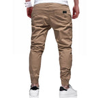 👖 50% OFF NOW! 🏃 Men's Casual Joggers – Drawstring Elastic Waist. Slim Fit & High Stretch – Perfect for All Seasons 🌧️