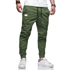 👖 50% OFF NOW! 🏃 Men's Casual Joggers – Drawstring Elastic Waist. Slim Fit & High Stretch – Perfect for All Seasons 🌧️