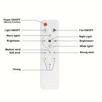 ⏳LAST DAY SALE 50% OFF🔥40W LED Ceiling Fan Light – 20.5 Ultra-Quiet with Remote 🎯 | E27 + FREE B22 Adapter 🔌 | For Bedroom 😴. Kitchen 👩‍🍳 & Garage 🛠️