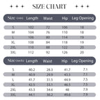 📢📢30% OFF !! ⏰Men's Elastic Waist Drawstring Straight Leg Pants