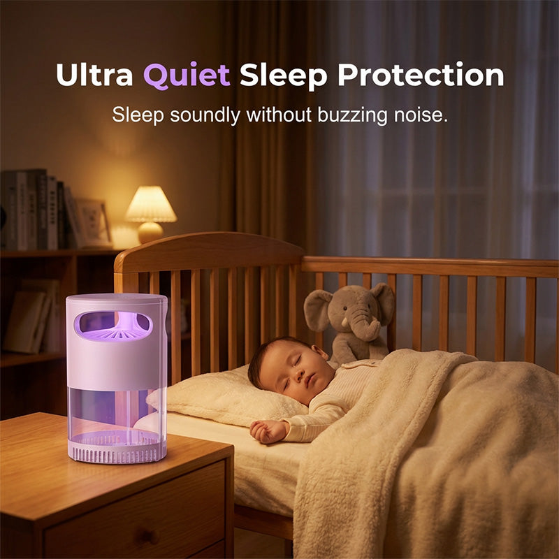 🥳2026 HOT SALE🥳💞50K+ SOLD!🦟🔇 50% OFF! UV Mosquito Killer Lamp – USB powered. chemical‑free. ultra‑quiet. 50K+ sold for peaceful sleep. 🌙✨