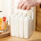Silicone Ice Stick Tray Set – Easy Release Slim Ice Cubes with Storage Bin