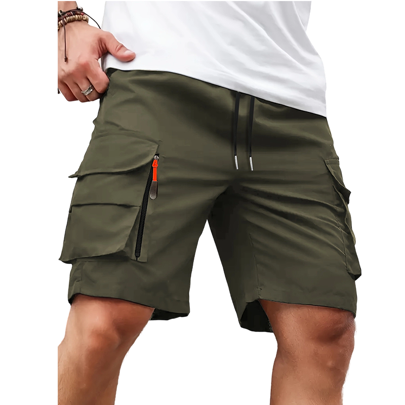 Men's Quick-Dry Cargo Shorts with Pockets