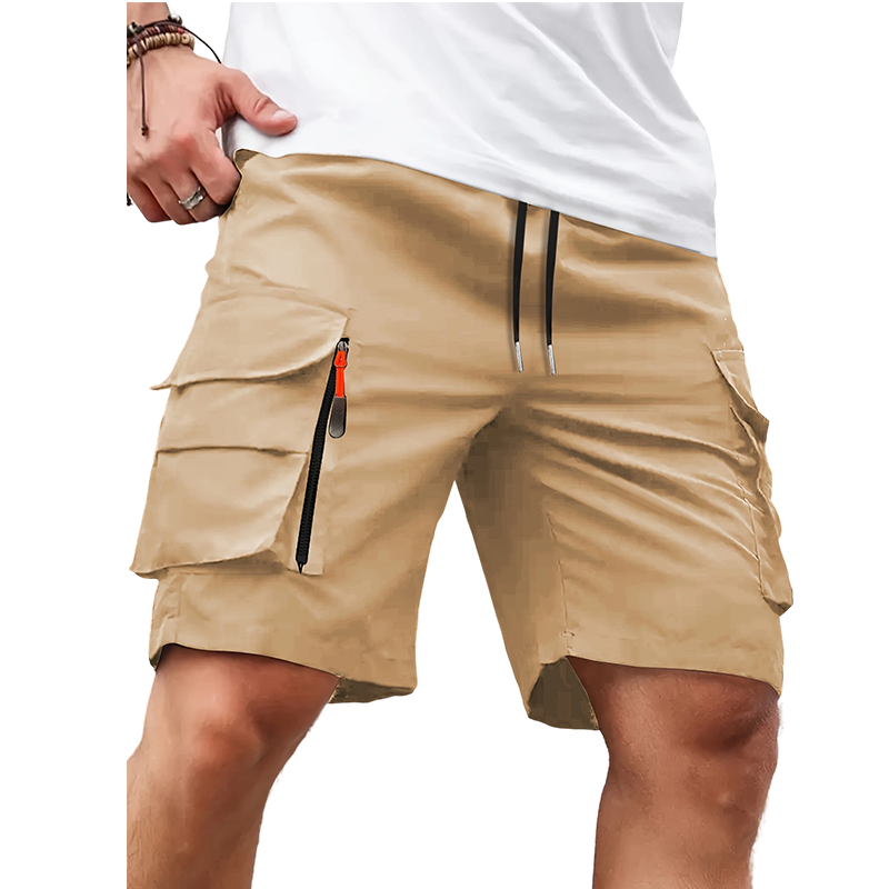 Men's Quick-Dry Cargo Shorts with Pockets