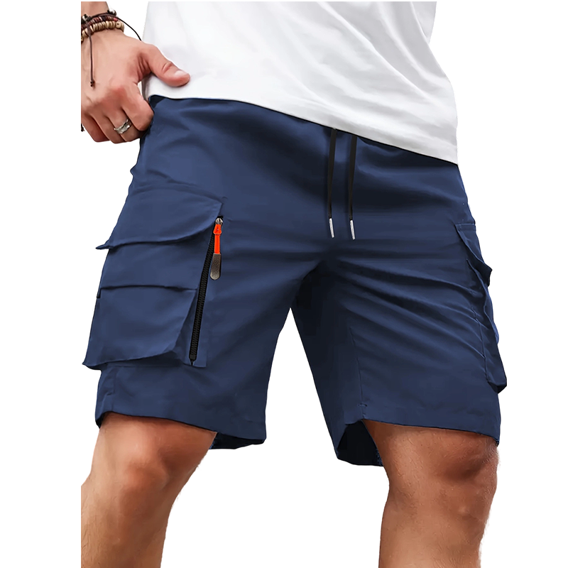 Men's Quick-Dry Cargo Shorts with Pockets