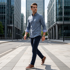 Herren Karohemd Modern Fit 👔 Lässig. Stilvoll & Vielseitig Kombinierbar