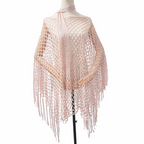 🏆 Last Day Special Price £9.99! 💐Summer Metallic Crochet Cover-Up – Lightweight. Flowy & Effortlessly Stylish summer outfit