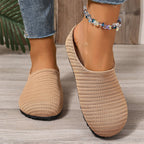 🎁2026 New Arrivals 50% OFF💥Women's Breathable Knit Slip-On Mules – Lightweight & cushioned – Easy on/off. perfect for casual days or quick errands – airy and comfy 🌸