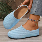 🎁2026 New Arrivals 50% OFF💥Women's Breathable Knit Slip-On Mules – Lightweight & cushioned – Easy on/off. perfect for casual days or quick errands – airy and comfy 🌸