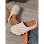 🎁2026 New Arrivals 50% OFF💥Women's Breathable Knit Slip-On Mules – Lightweight & cushioned – Easy on/off. perfect for casual days or quick errands – airy and comfy 🌸