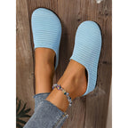 🎁2026 New Arrivals 50% OFF💥Women's Breathable Knit Slip-On Mules – Lightweight & cushioned – Easy on/off. perfect for casual days or quick errands – airy and comfy 🌸