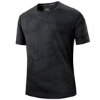⏳Time-Limited Special⏰Men's Quick Dry Camo Sports T-Shirt – Moisture Wicking & Active Fit – Train in Style 💪