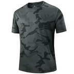 ⏳Time-Limited Special⏰Men's Quick Dry Camo Sports T-Shirt – Moisture Wicking & Active Fit – Train in Style 💪