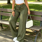 📐 Waist-Defining Straight-Leg Trousers — The Perfect Balance of Comfort and Style