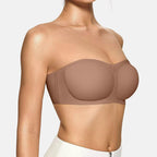 Seamless Strapless Wireless Bandeau Bra