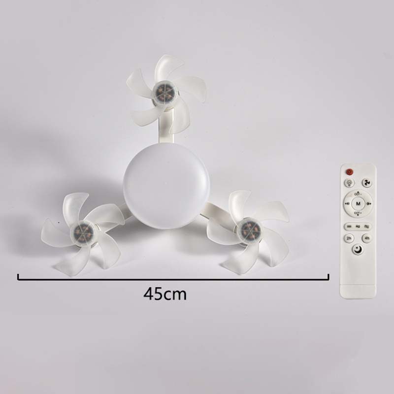 🌀 New ceiling fan light with E27 socket – 2-in-1 quiet LED fan with remote control. energy-efficient combination of cooling and lighting for the home. in the bedroom