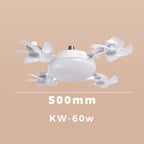 🌀 New ceiling fan light with E27 socket – 2-in-1 quiet LED fan with remote control. energy-efficient combination of cooling and lighting for the home. in the bedroom