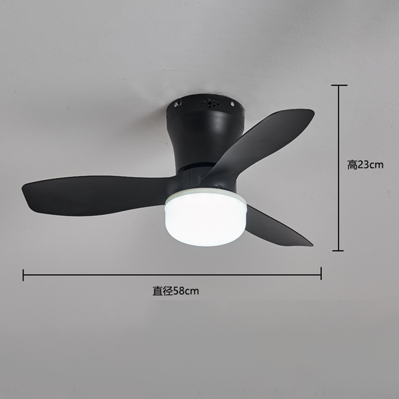 🌀 New ceiling fan light with E27 socket – 2-in-1 quiet LED fan with remote control. energy-efficient combination of cooling and lighting for the home. in the bedroom