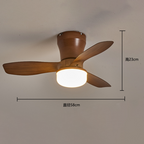 🌀 New ceiling fan light with E27 socket – 2-in-1 quiet LED fan with remote control. energy-efficient combination of cooling and lighting for the home. in the bedroom