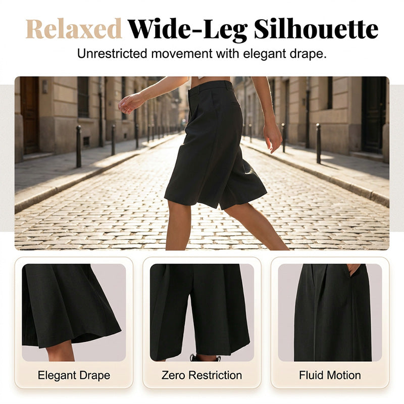 📢📢50% OFF !! ⏰New Arrivals & Best Sellers-Women's Loose Fit Bermuda Shorts