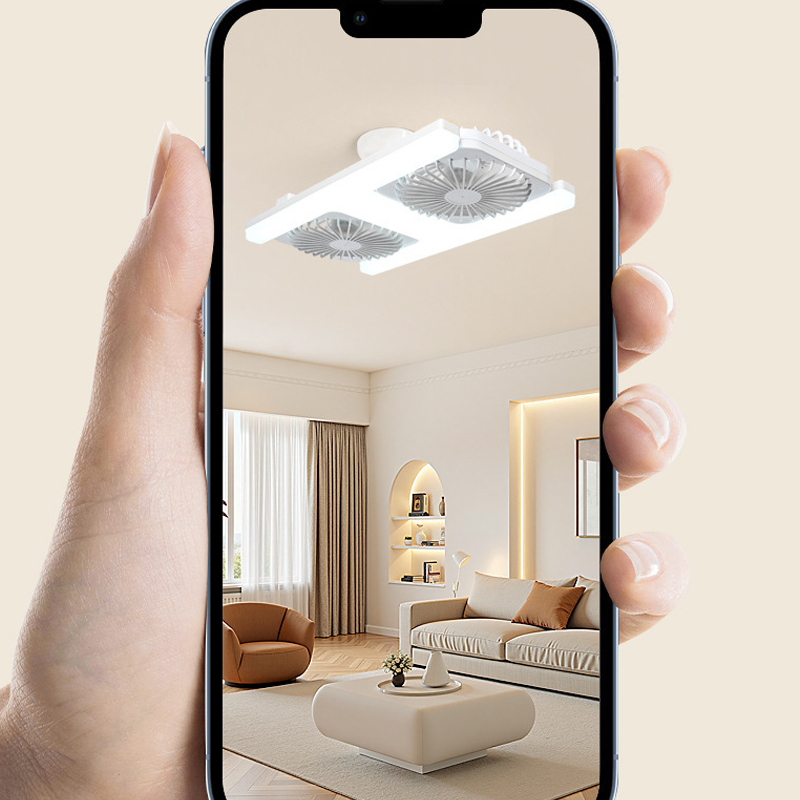 🌀 50% OFF NOW! 💡 Modern 2-in-1 LED Ceiling Fan Light – Dimmable & remote controlled – Quiet motor. sleek design – perfect for living rooms or bedrooms ✨
