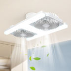 🌀 50% OFF NOW! 💡 Modern 2-in-1 LED Ceiling Fan Light – Dimmable & remote controlled – Quiet motor. sleek design – perfect for living rooms or bedrooms ✨