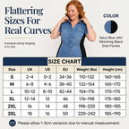 ⌛Limited-time offer-Denim Dress Slimming Contrast Color Midi Dress