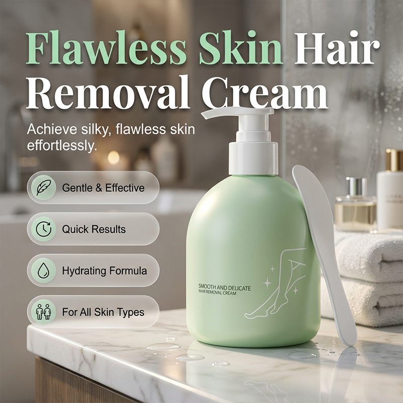 🌸 LIMITED-TIME 50% OFF! ✨ Gentle Hair Removal Cream – Smooth Skin. No Dark Spots. Botanical Infusion 🧴