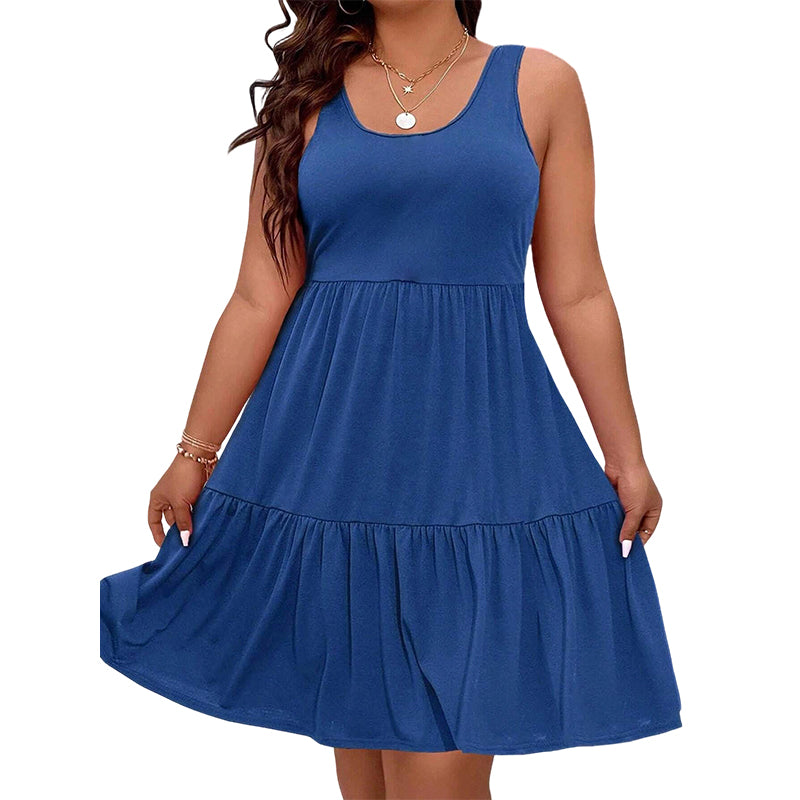 📢📢40% OFF !! ⏰Women's Sleeveless Knee-Length Dress