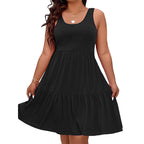 📢📢40% OFF !! ⏰Women's Sleeveless Knee-Length Dress