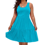 📢📢40% OFF !! ⏰Women's Sleeveless Knee-Length Dress